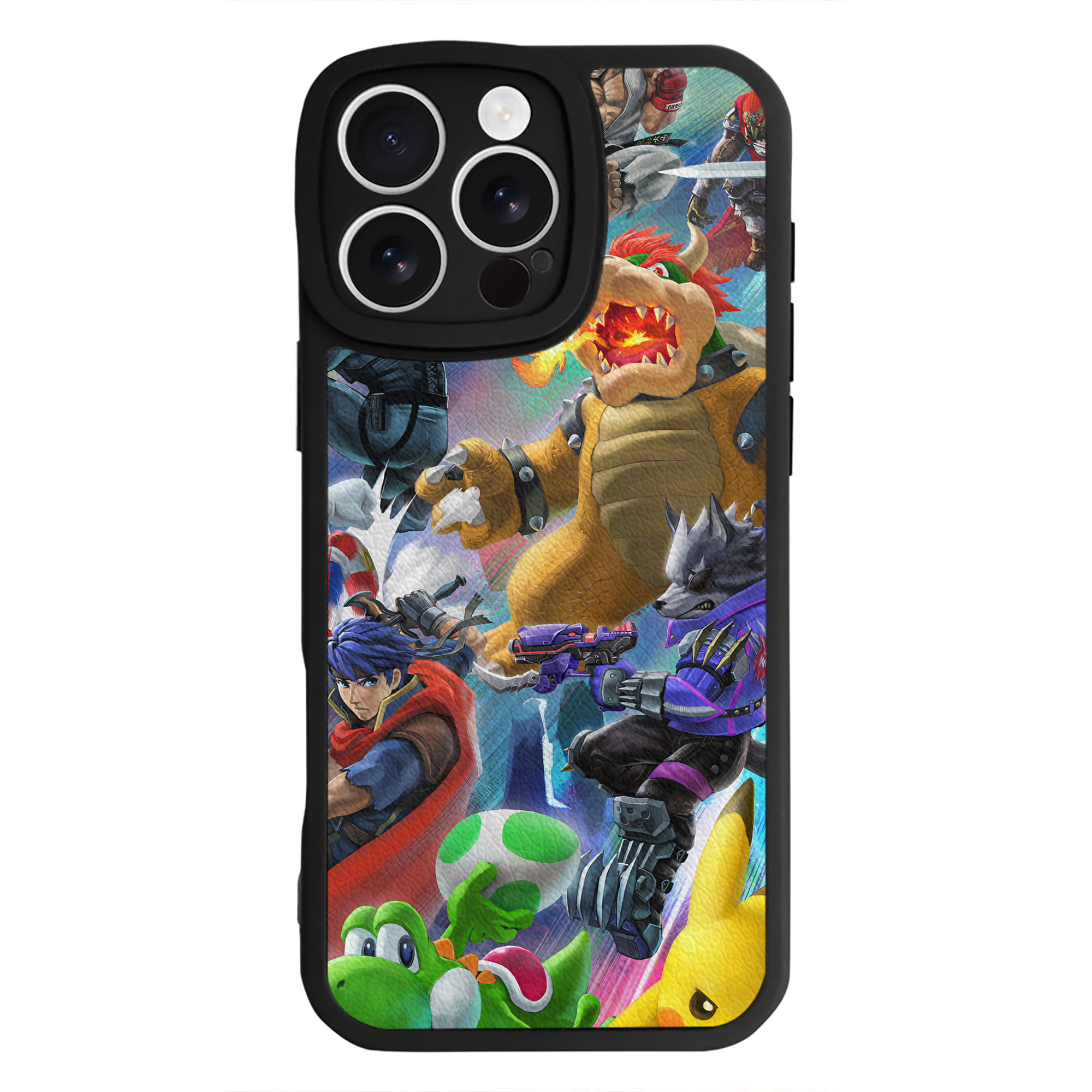 （画像用） ポケットモンスター Pokémon 【iPhone 16シリーズ対応】シリコンスマホケース（レザー調） 材質：シリコン